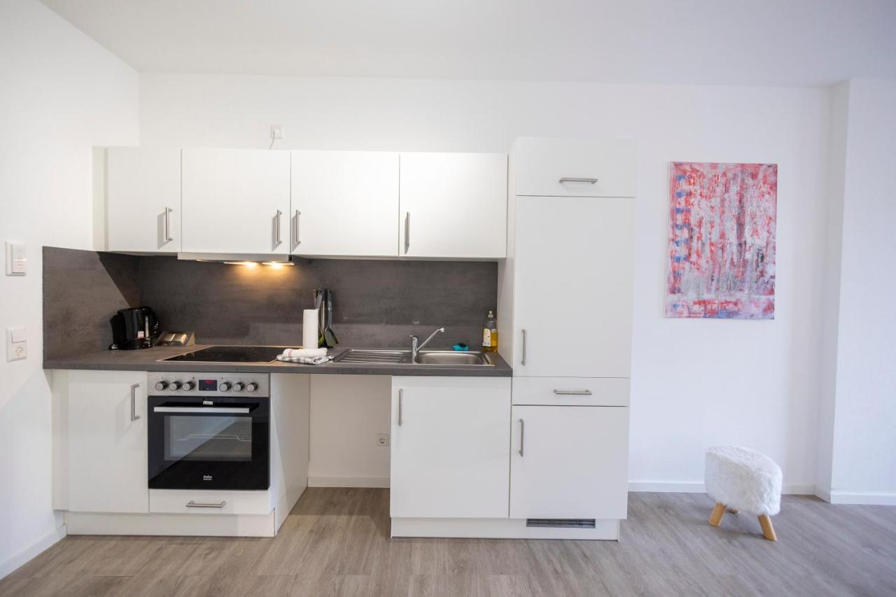 City Apartment Kuche Bad Im Zentrum Ravensburgs A05 Exteriör bild